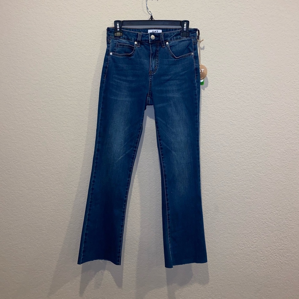 OAT New York High Rise Boot Cut Jeans